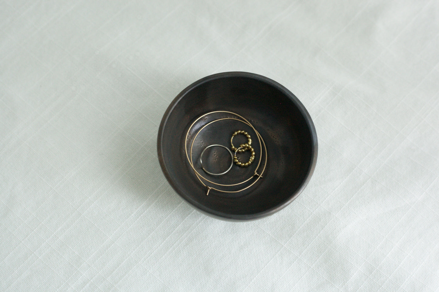 Black Brass Trinket Bowl (Second)