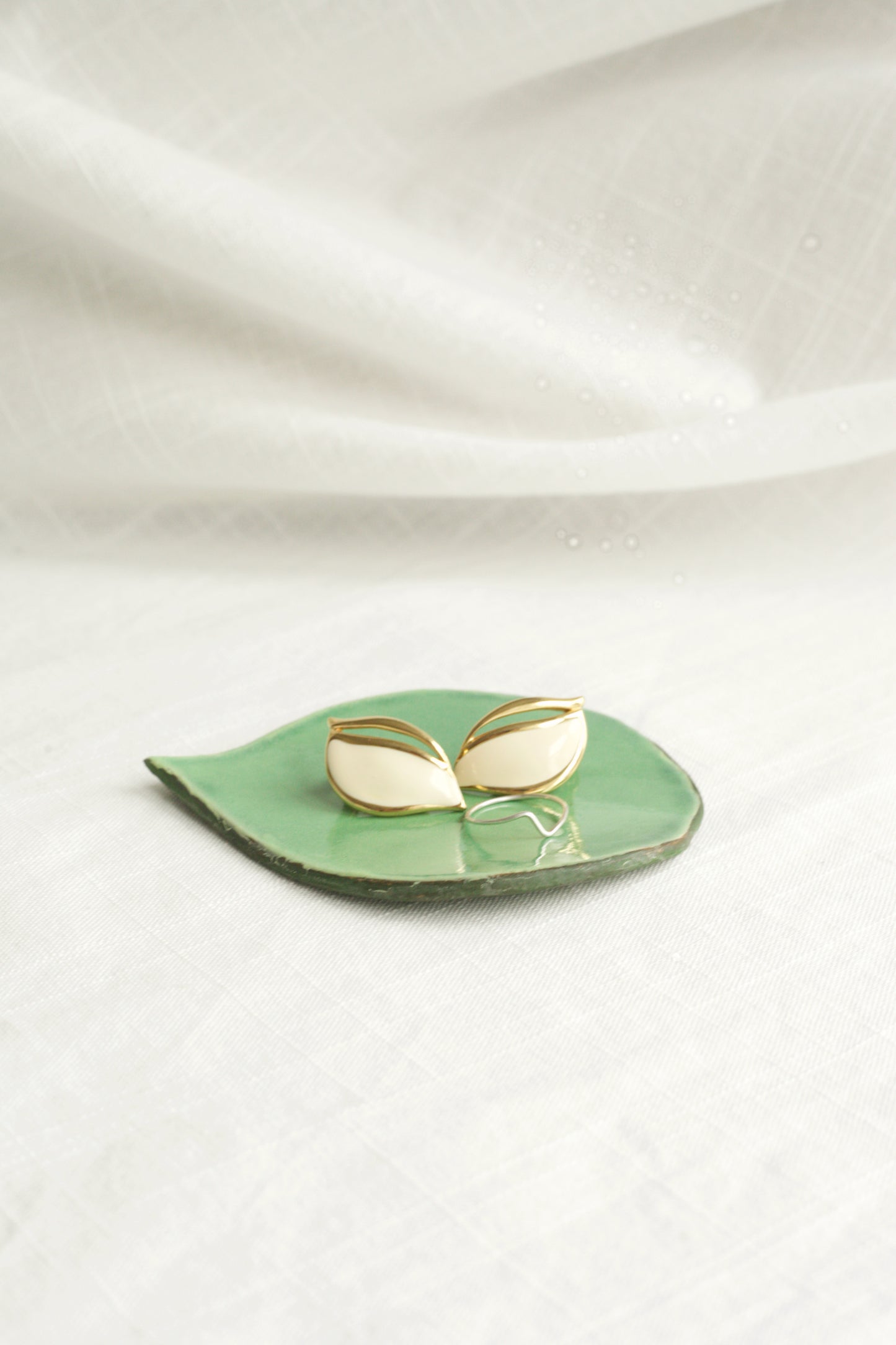 Lemon Leaf Trinket Dish