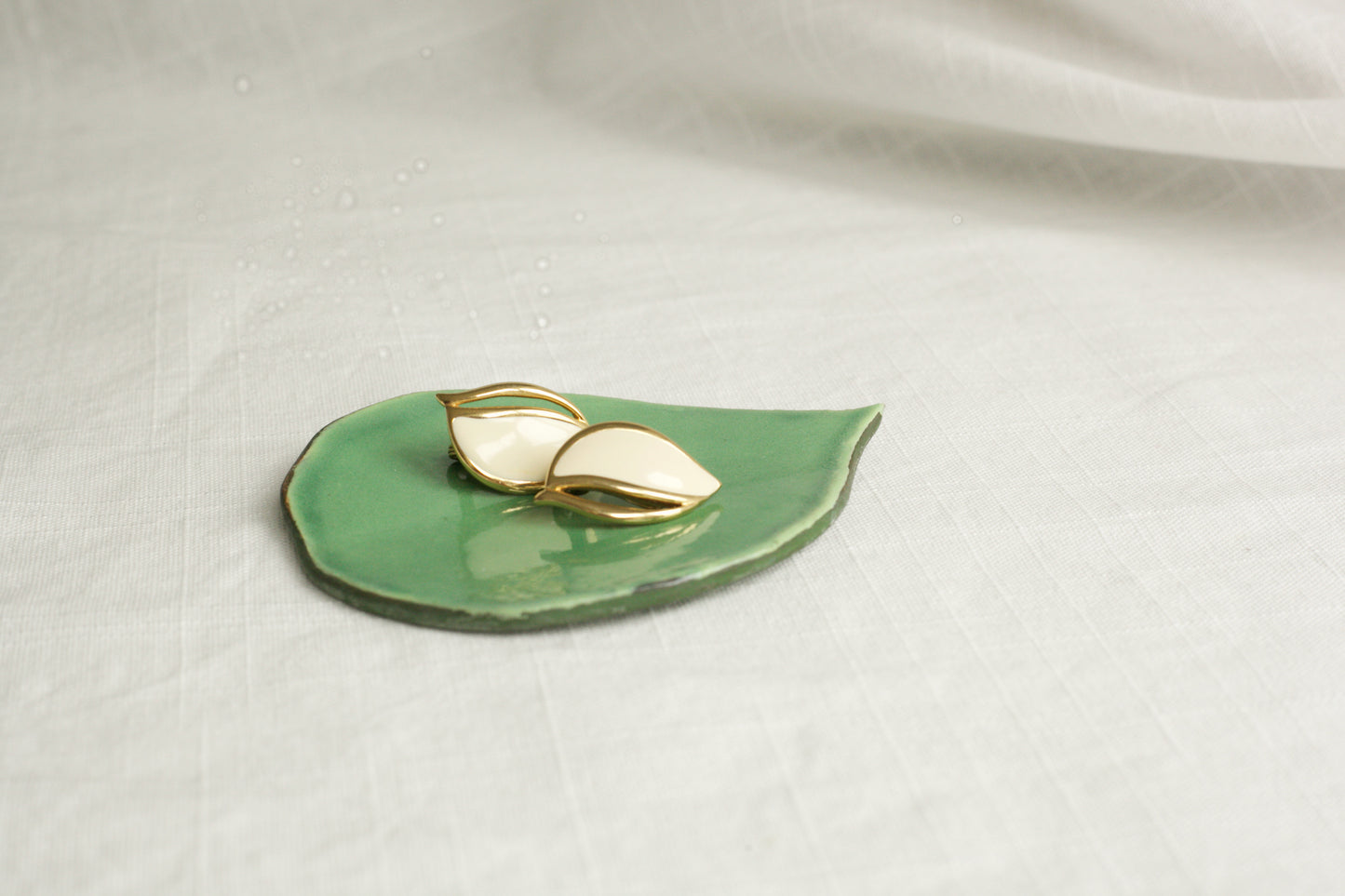 Lemon Leaf Trinket Dish