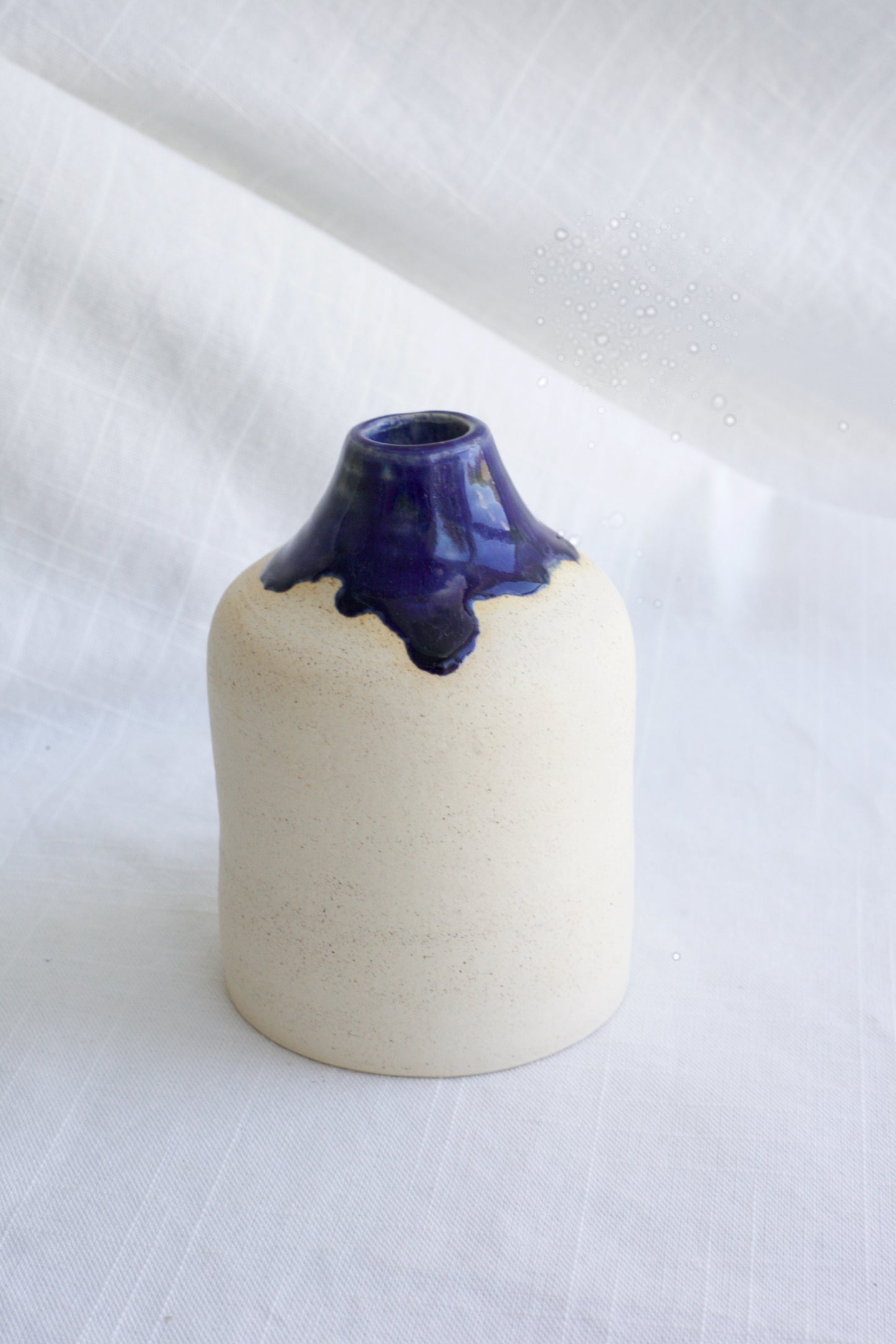 Naked Bottle Vase Ocean Blue