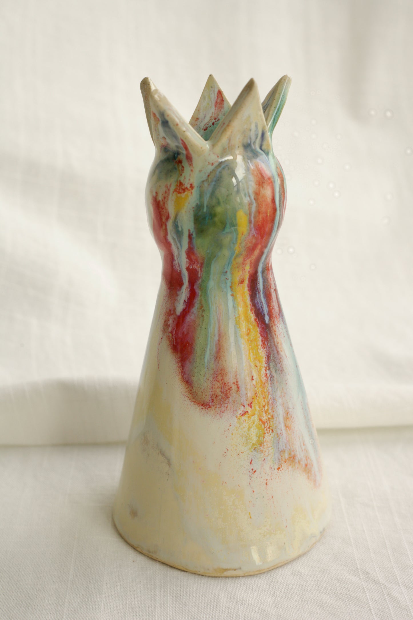 Rainbow Reverie Queen Vase