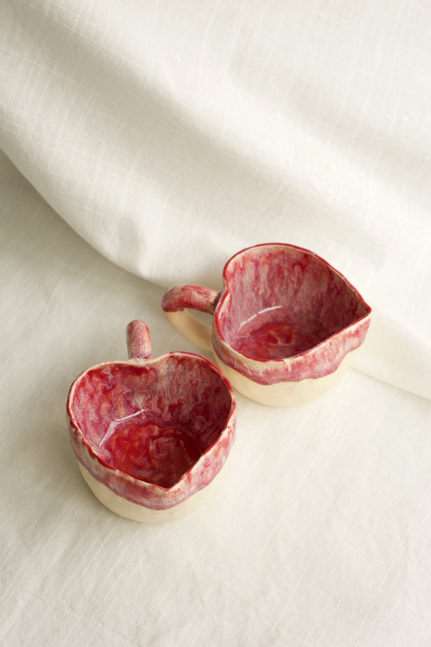 Raspberry Sundae Heart Mug (Second)