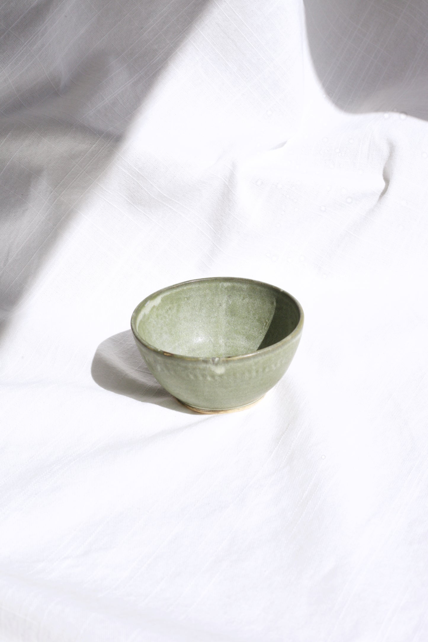 Green Patina Snack Bowl