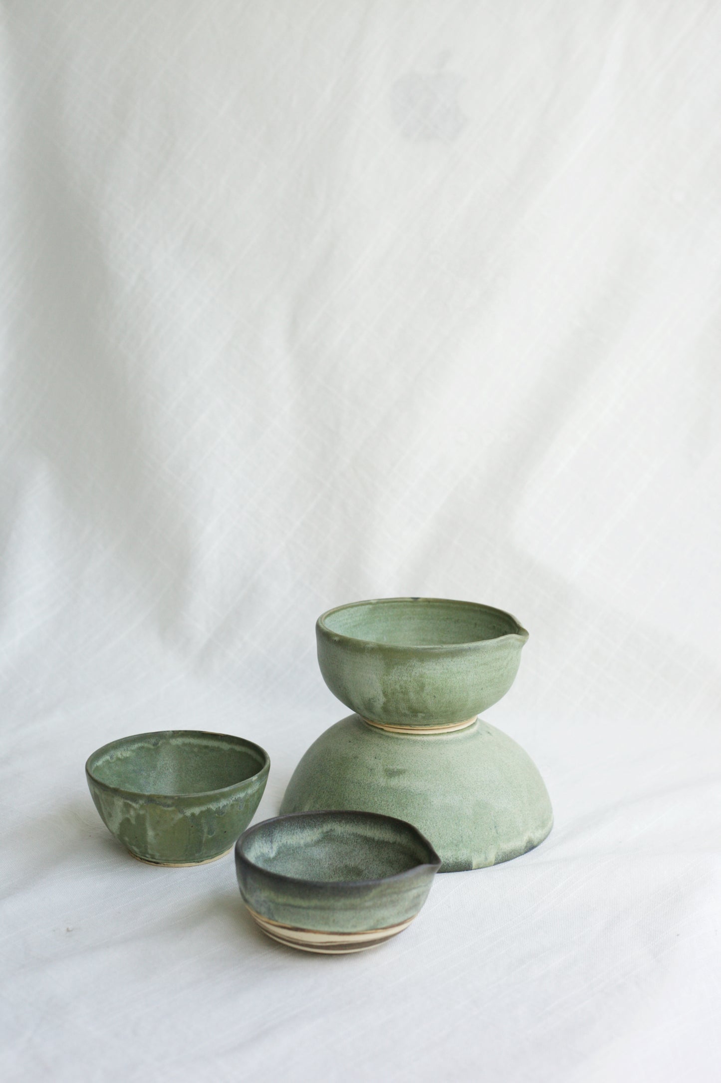 Green Patina Pour Bowl