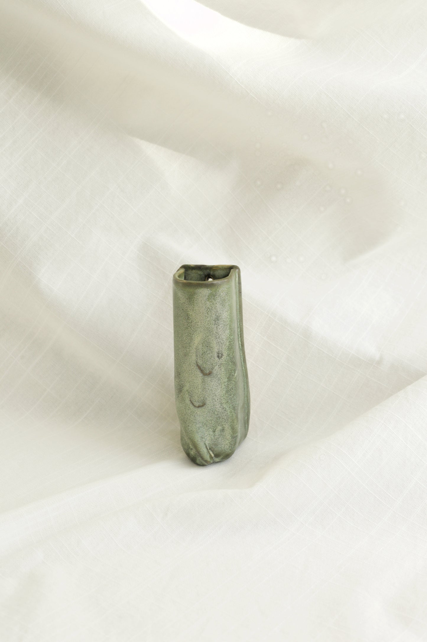 Green Patina Wall Vase