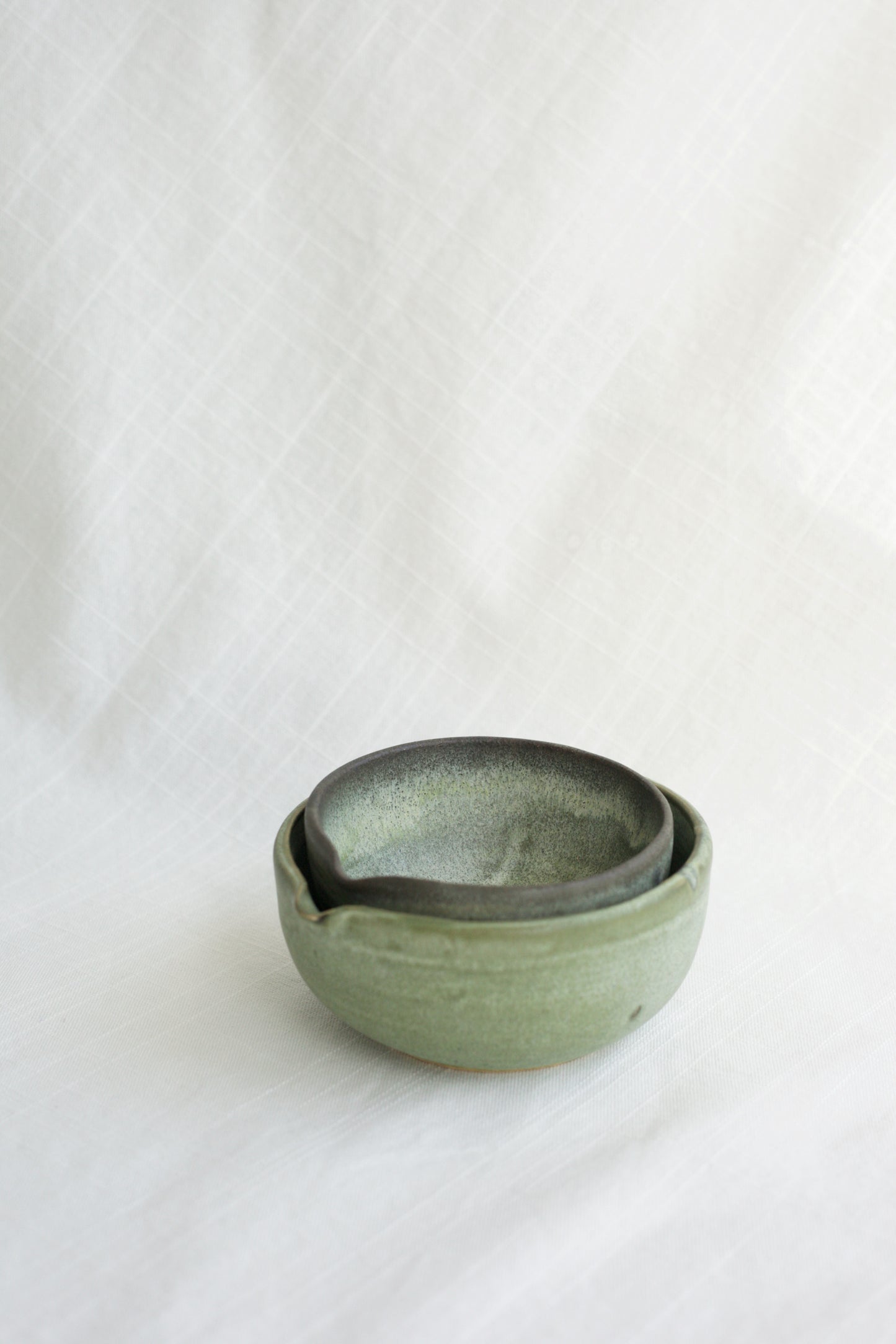 Green Patina Pour Bowl